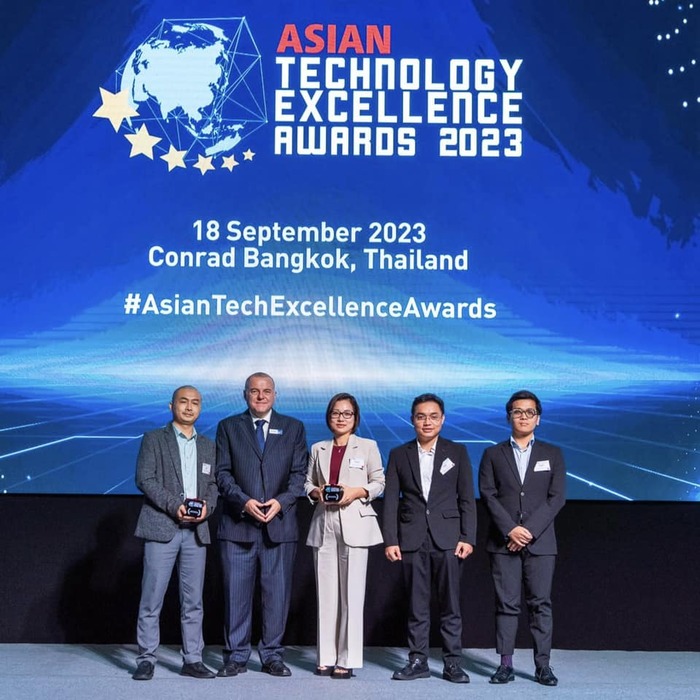 Ứng dụng VOne chiến thắng hạng mục Mobile – Education (Vietnam) tại Lễ Trao giải quốc tế Asian Technology Awards 2023.