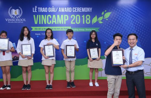 Lễ trao giải Vincamp 2018