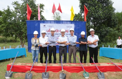 Khởi công xây dựng 10 phòng học tại Dakrong, Quảng Trị