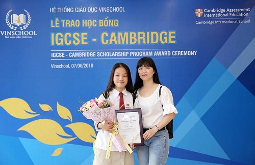 (HN) Lễ trao học bổng IGCSE – Cambridge đợt 1 – Khu vực Miền Bắc