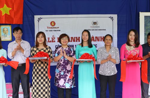 Grand Opening 10 classrooms in Dakrong, Quang Tri Province