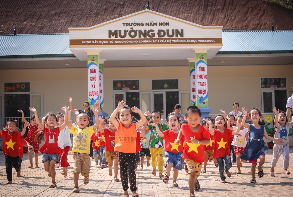 EDURUN 2018 – Khánh thành trường Mầm non cho trẻ em Điện Biên