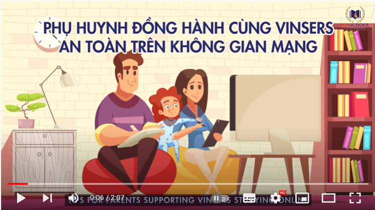 Tips for parents supporting Vinsers studying online