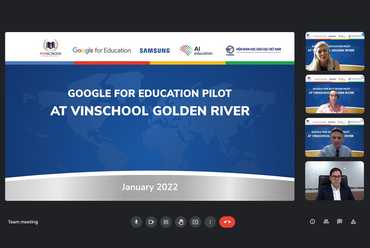 Vinschool cộng tác với Google và Samsung nhằm nâng cao chất lượng dạy và học qua công nghệ