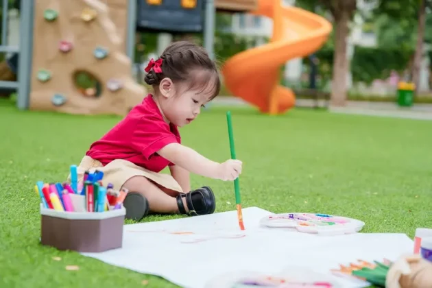 Sáng tạo nghệ thuật hỗ trợ quá trình trẻ khám phá và định hình bản thân ngay từ những năm đầu đời