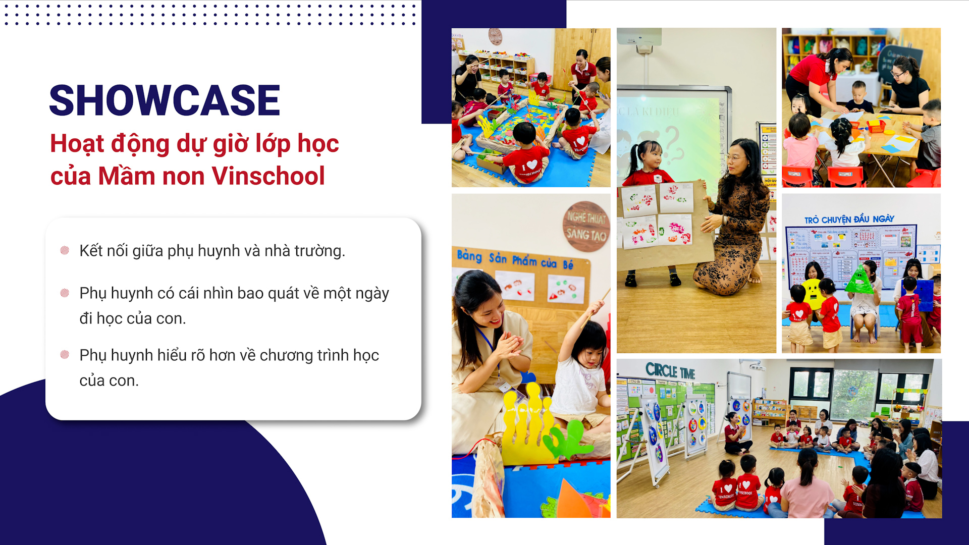 Exciting Showcase Activities at Vinschool Kindergarten