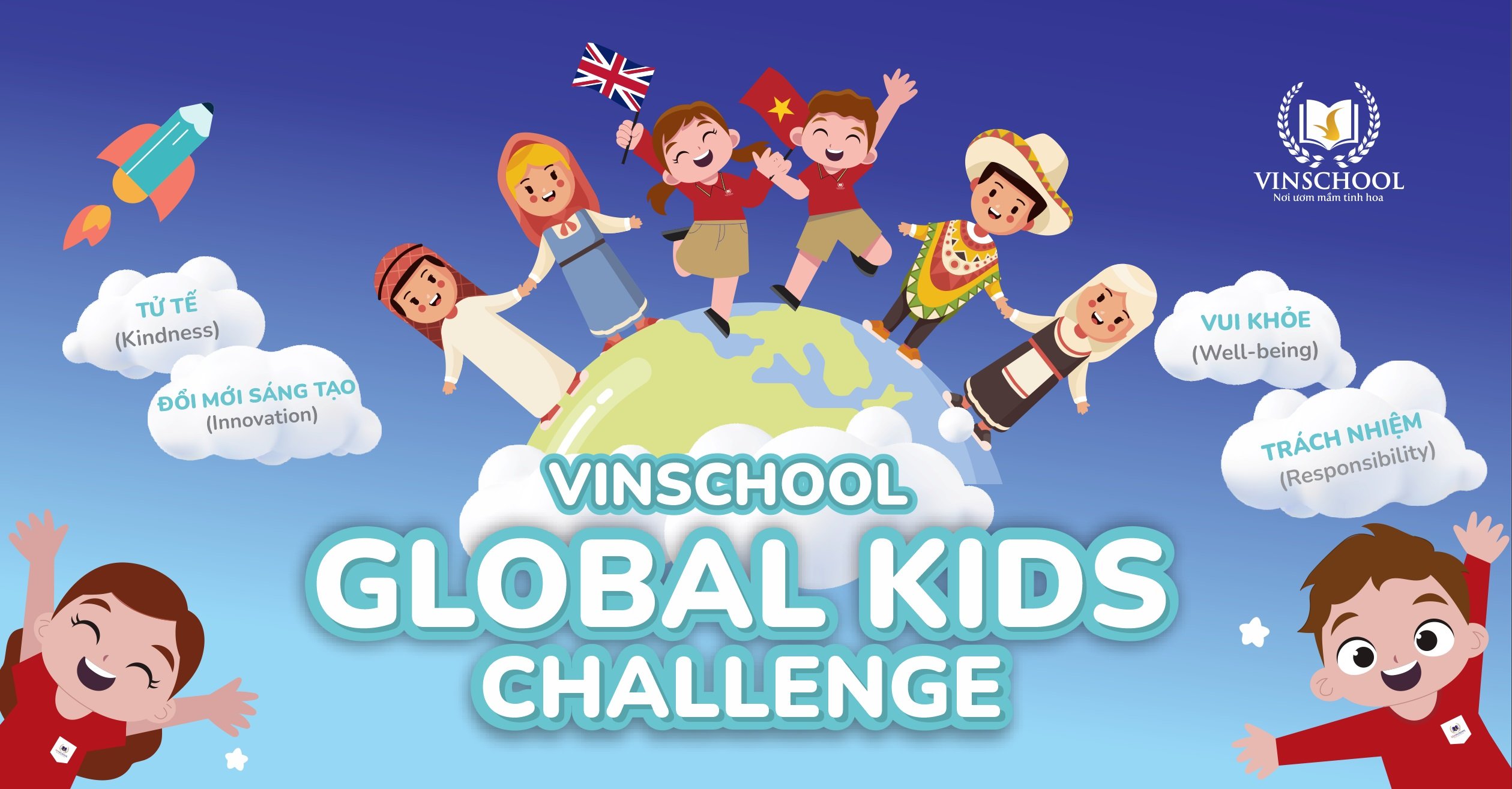 Thử thách công dân toàn cầu nhí – Vinschool Global Kids Challenge