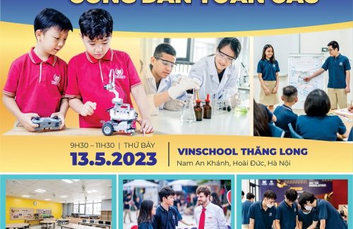 Help your child prepare for global citizenship journey at Vinschool Thang Long Secondary and High School