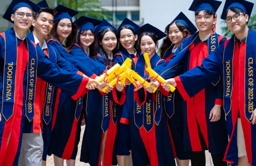 Chúc mừng Vinsers khối 12 trúng tuyển các trường Đại học TOP đầu Việt Nam và Quốc tế