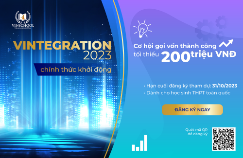 Vintegration 2023 – Starup Competition with a chance to secure funding of at least 200.000.000 VND