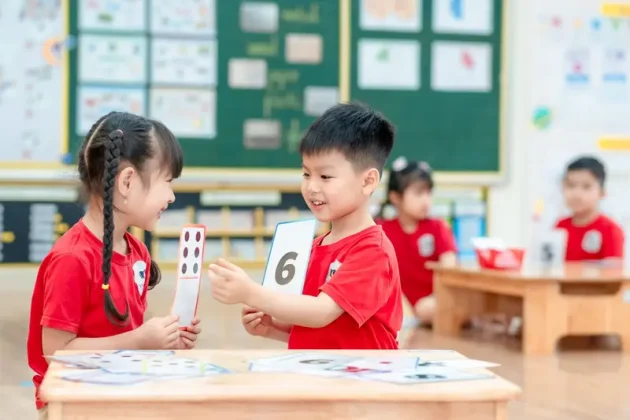 Vinschool đã tạo nên một không gian lý tưởng để phát triển khả năng tập trung cho trẻ ngay từ những năm đầu đời