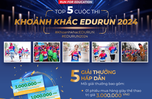 Announcement of the Top 05 Outstanding Entries of the “EDURUN 2024 Moments” Contest