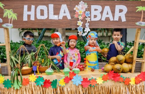 “Water Splash Festival” – A vibrant, joyful childhood explosion at Vinschool Golden River Preschool