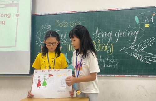 Fifth Grade Students – Journey 2 Summer Camp At Vinschool Golden River Primary