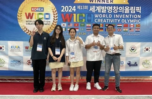 Vinsers made their mark at the 2024 World Invention and Creativity Olympiad (WICO)