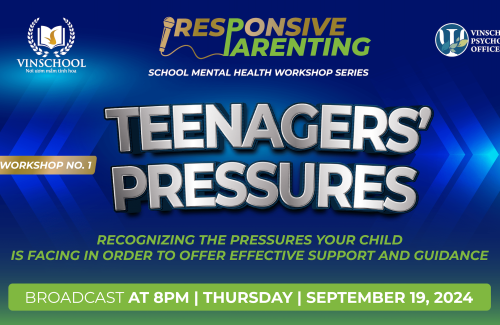 Broadcast of the first “Responsive Parenting” workshop – Teenagers’ Pressures