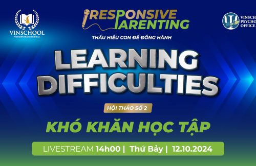 Livestream Hội thảo Tâm lý “Khó khăn học tập”