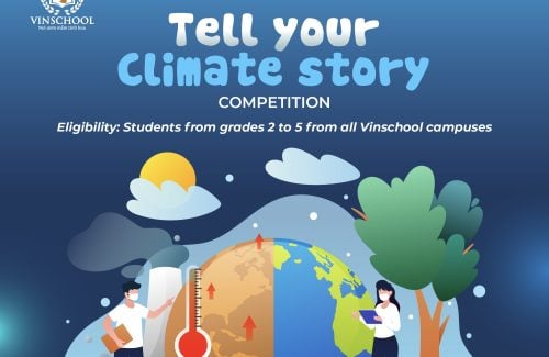 Showcase creative and global thinking abilities through the “Tell Your Climate Story” competition