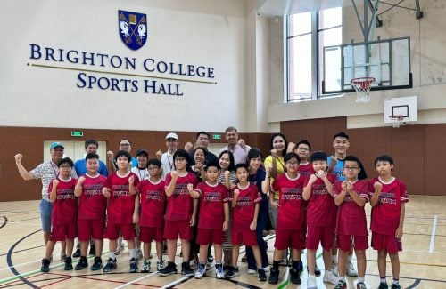 Giao hữu thể thao đáng nhớ: Vinschool The Harmony đối đầu Brighton College Việt Nam