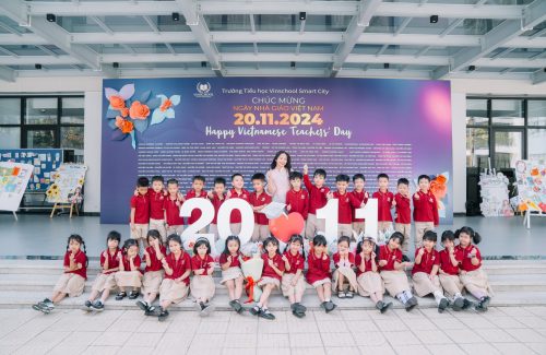 Celebrating Vietnamese Teachers’ Day at Vinschool Smart City Primary School