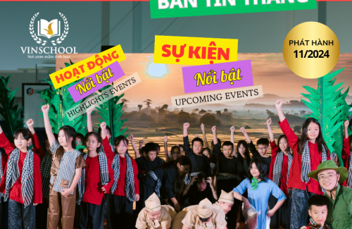 BẢN TIN THÁNG 11/2024 – TRƯỜNG TIỂU HỌC VINSCHOOL GRAND PARK