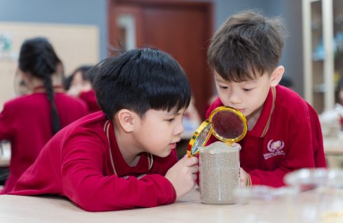 Khám phá thế giới chất rắn và chất lỏng – Tư duy nghiên cứu khoa học của lớp 3 với mô hình 5E