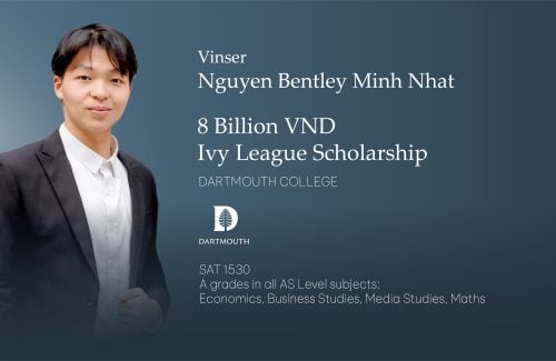 Vinser Bentley Minh Nhat Secures A VND 8 Billion Scholarship To Dartmouth College: Filmmaking Passion Guides The Way To The Prestigious Ivy League