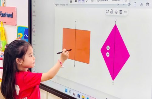 Trò Chơi Toán Học “Đối Xứng” – Phát Triển Tư Duy Cho Các Bạn Nhỏ 4-5 Tuổi Tại Trường Mầm Non Vinschool Smart City