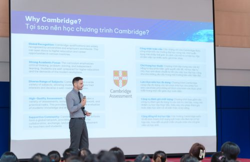 Mr. Daniel Peter Scovell shares about the outstanding benefits of the Cambridge program at Vinschool