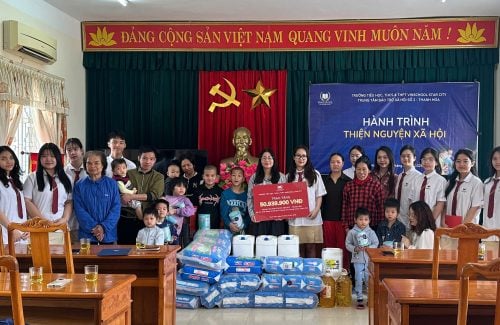 CÙNG VINSCHOOL STAR CITY LAN TỎA YÊU THƯƠNG TẠI TRUNG TÂM BẢO TRỢ XÃ HỘI SỐ 2 – THANH HÓA