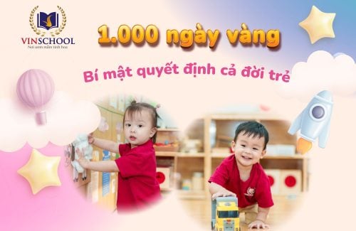 1.000 ngày vàng – Bí mật quyết định cả đời trẻ