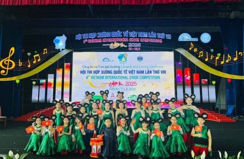 HỌC SINH VINSCHOOL METROPOLIS TỎA SÁNG TẠI HỘI THI HỢP XƯỚNG QUỐC TẾ HỘI AN 2025