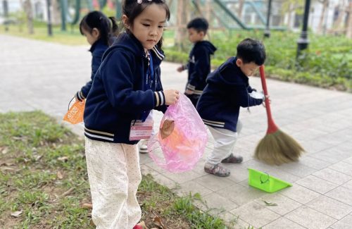Vinsers learned about sustainable lifestyle in the Science lesson: Environmental protection – Waste classification