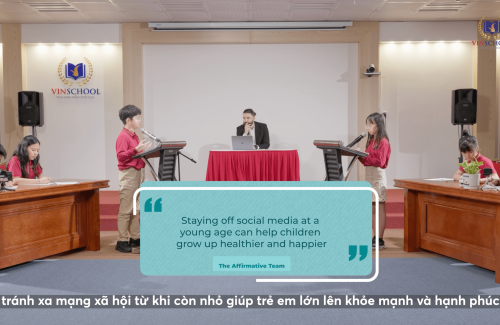 [VINSERS DEBATE] Trẻ em dưới 13 tuổi không nên sử dụng mạng xã hội?
