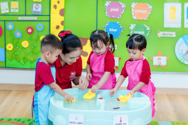 Chuẩn bị kỹ năng trước khi vào lớp Mẫu giáo