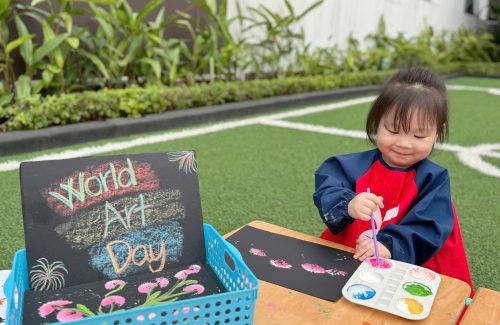World Art Day – The creative festival of young artists at Vinschool Imperia Hai Phong!