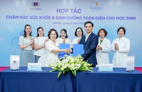 Vinschool và Vinmec ký thỏa thuận hợp tác toàn diện, nâng chuẩn chăm sóc sức khỏe mầm non cho hơn 15.000 học sinh