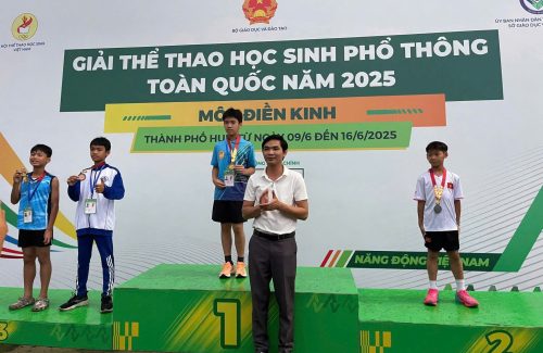 BỨT TỐC NGOẠN MỤC – VINSER NGUYỄN HOÀNG BẢO MINH (5A3) TRƯỜNG TIỂU HỌC VINSCHOOL THE HARMONY GIÀNH HUY CHƯƠNG VÀNG QUỐC GIA MÔN ĐIỀN KINH 500M