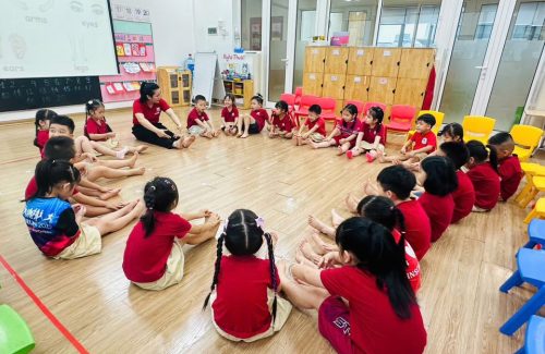 Vinsers from Primary Starters learned English through movement, creativity, and technology