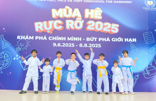 DẤU ẤN TỪ NHỮNG HÀNH TRÌNH TRẢI NGHIỆM ĐÁNG NHỚ TẠI TRẠI HÈ TIỂU HỌC VINSCHOOL THE HARMONY