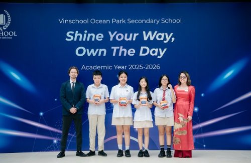 VINSERS OCEAN PARK BƯỚC VÀO NĂM HỌC 2025 – 2026: SẴN SÀNG TỎA SÁNG – DẪN DẮT TƯƠNG LAI