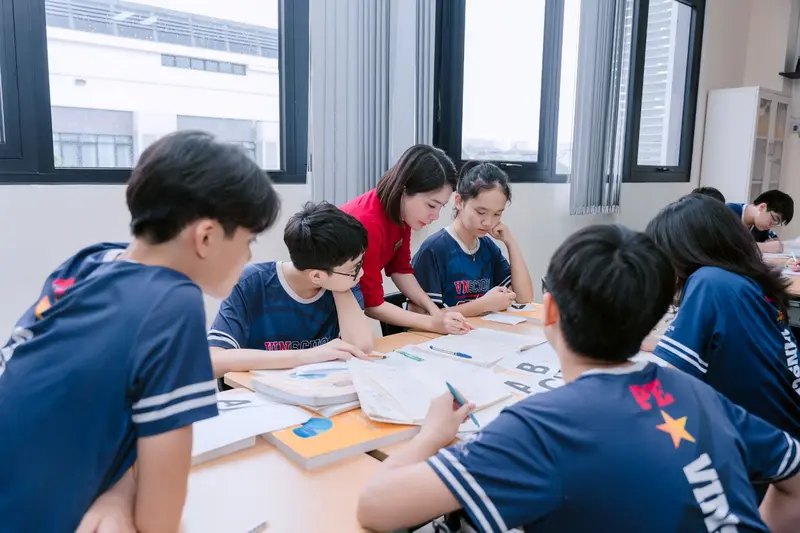 Không gian lớp học hiện đại, thân thiện giúp cô và trò Vinschool The Harmony có những giờ học hiệu quả và đầy cảm hứng.