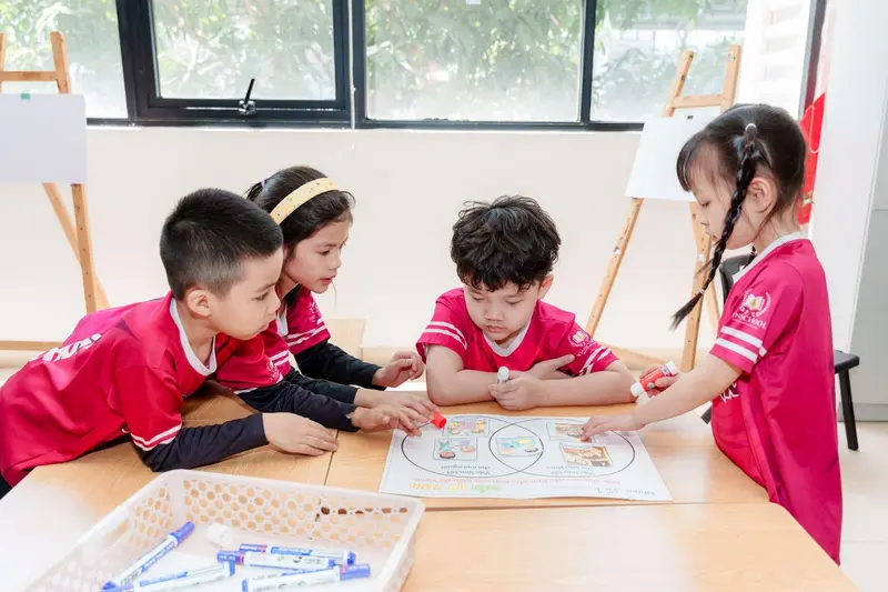 Trường tiểu học Vinschool Times City là cơ sở tiên phong đào tạo học sinh theo chuẩn đầu ra quốc tế