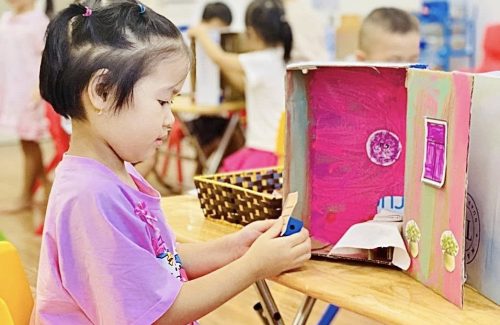Các Vinsers nhí khối Mira phát triển đa kĩ năng thông qua dự án “Phòng ngủ của bé”