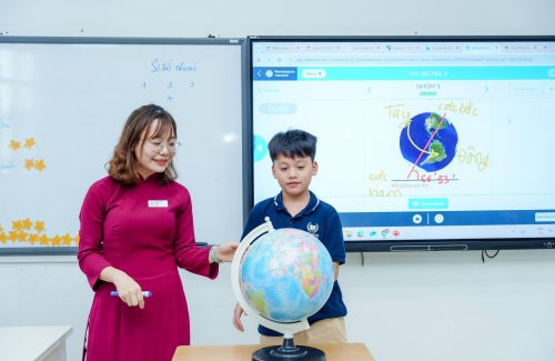 KHÁM PHÁ CHUYỂN ĐỘNG CỦA TRÁI ĐẤT – HÀNH TRÌNH “CHẠY ĐUA GIỮA CÁC MÚI GIỜ” CỦA VINSERS KHỐI 6