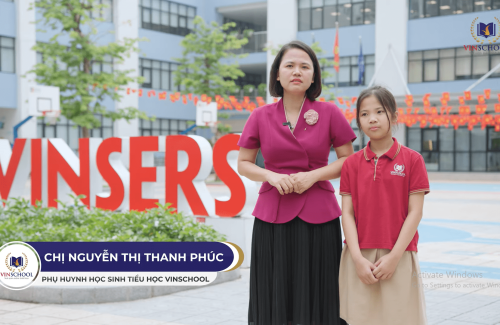 Phụ huynh nói gì về hành trình phát triển của Vinsers sau 1 năm học?