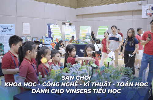 Vinsers Tiểu học ứng dụng Khoa học – Công nghệ như thế nào để kiến tạo tương lai xanh?