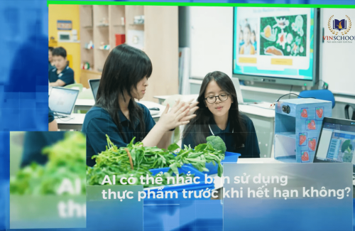 Từ ý tưởng đến giải pháp – Vinsers Trung học sáng tạo cùng AI