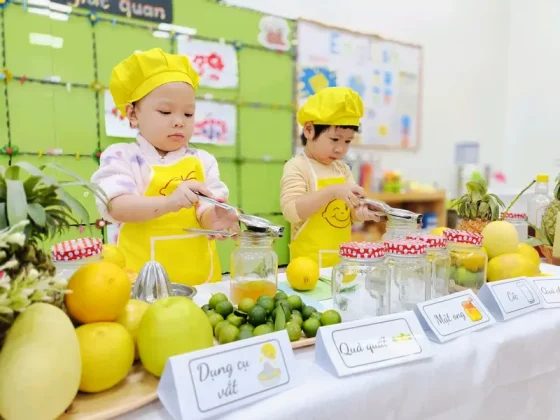 Vinschool Imperia giúp trẻ phát triển ngôn ngữ