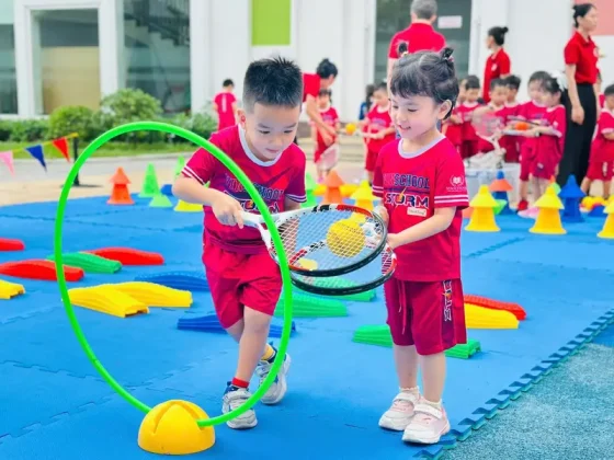 Học sinh tại Mầm non Vinschool Grand Park